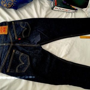 Levi 501 straight leg jeans